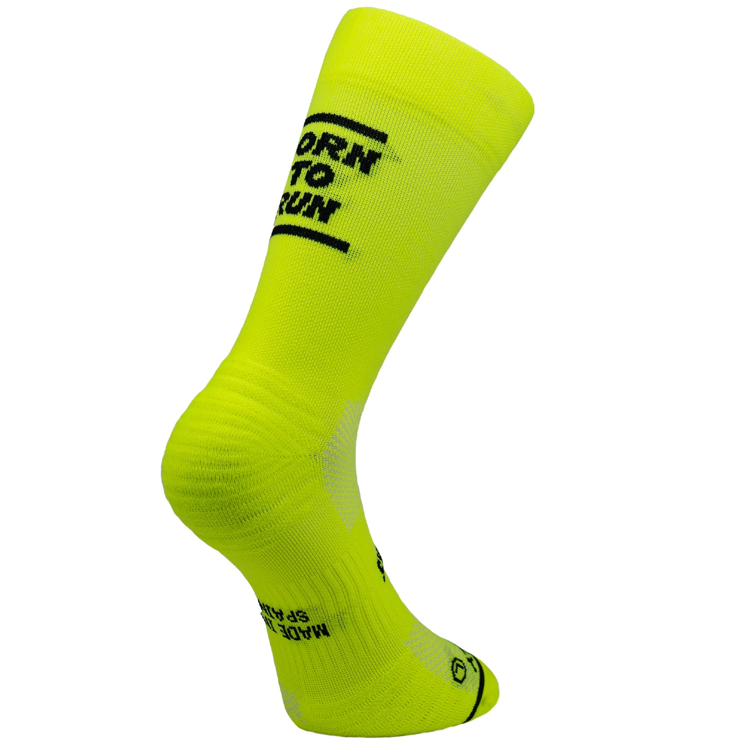 BORN TO RUN YELLOW - CALCETÍN RUNNING