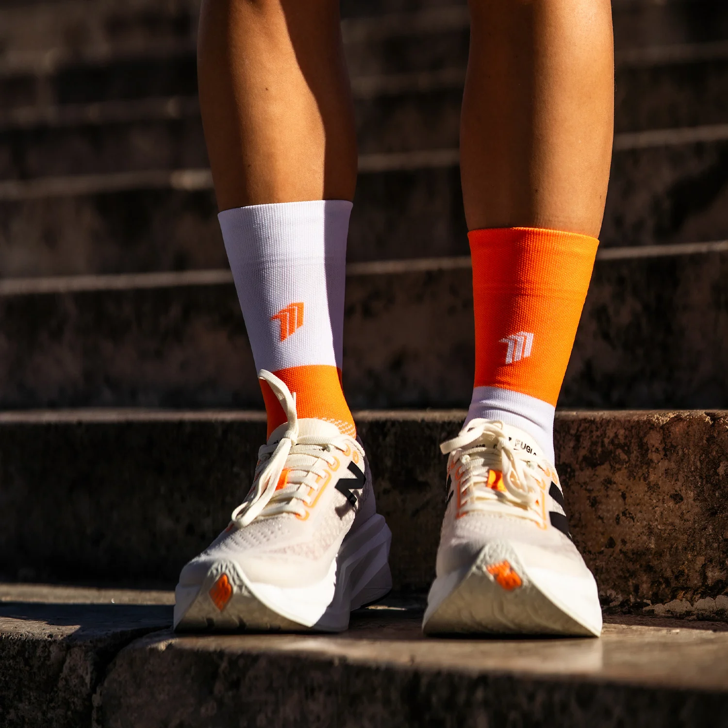 GET SHIT DONE ORANGE - CALCETÍN RUNNING - Image 5