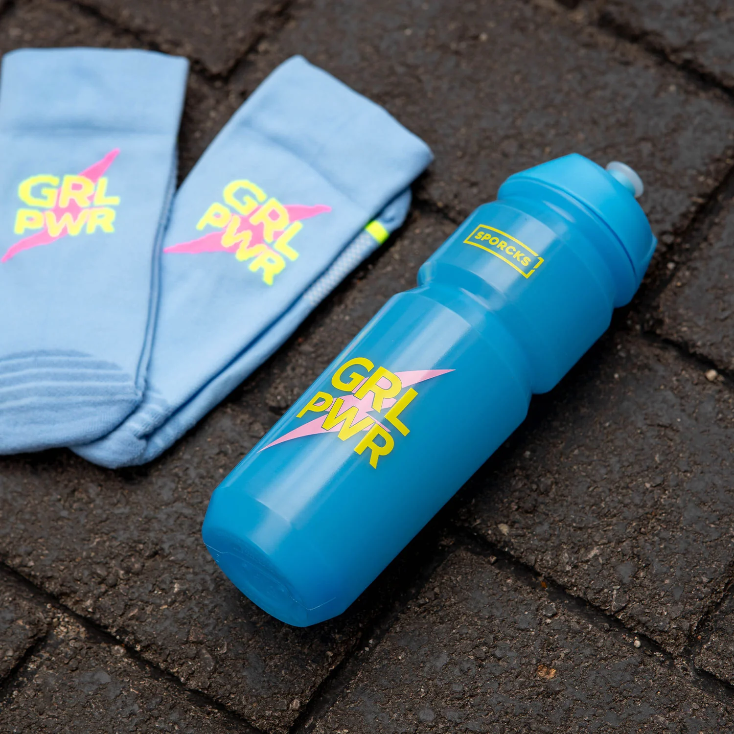 GIRLS POWER BLUE BIDÓN – SHIVA TACX 750ml - Image 2