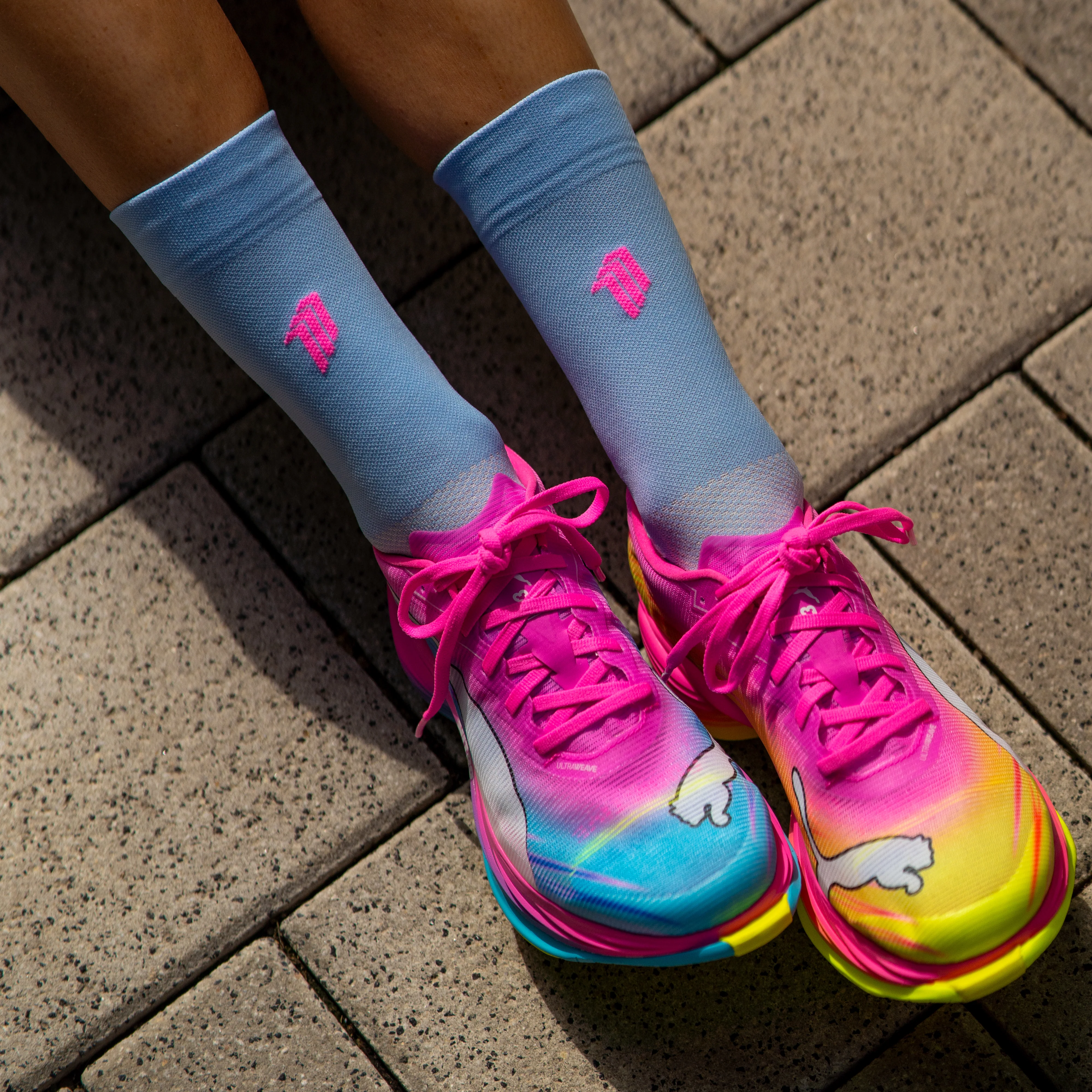GIRLS POWER BLUE - CALCETÍN RUNNING - Image 5