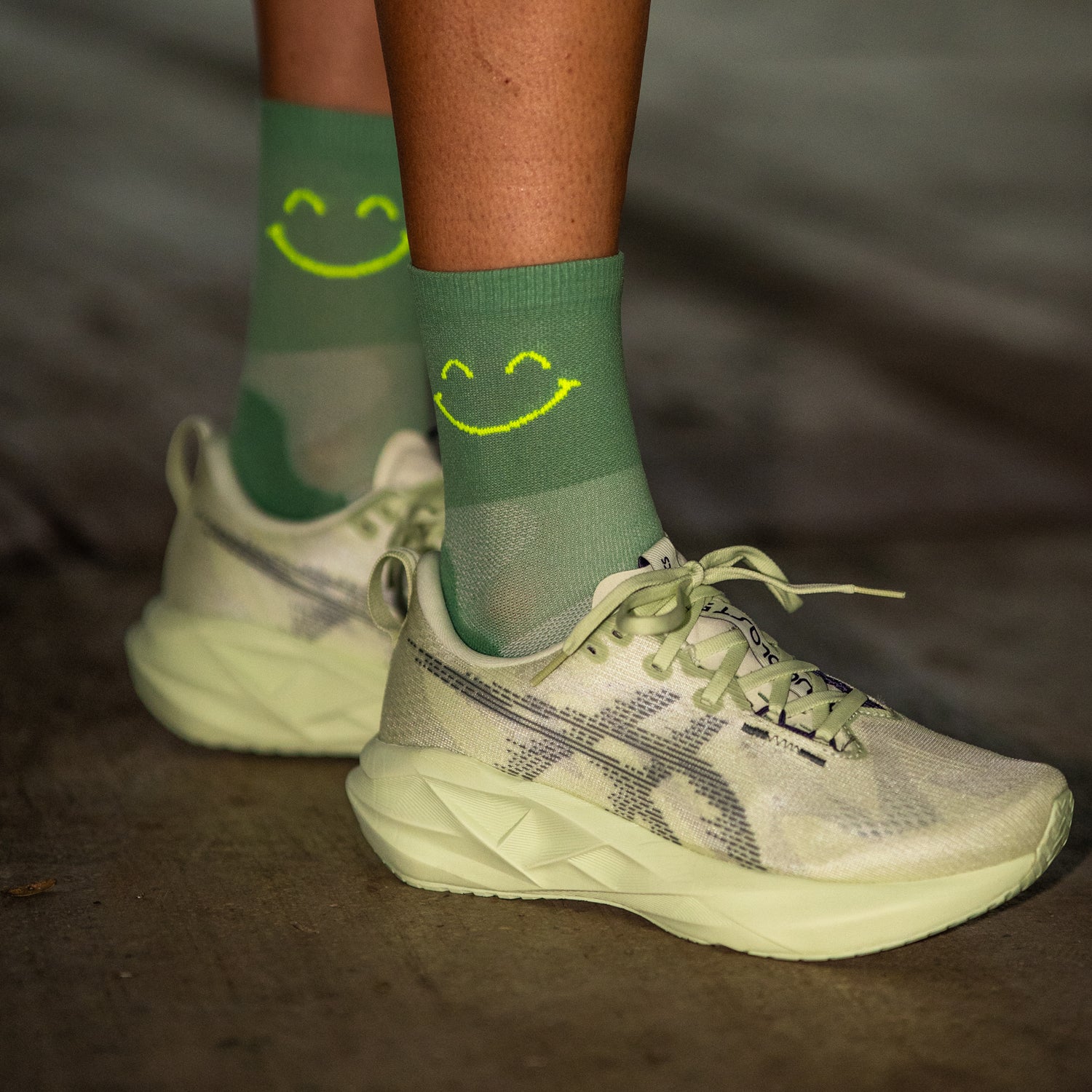 HAPPY MODE GREEN - CALCETÍN RUNNING PRO COMFORT - Image 5