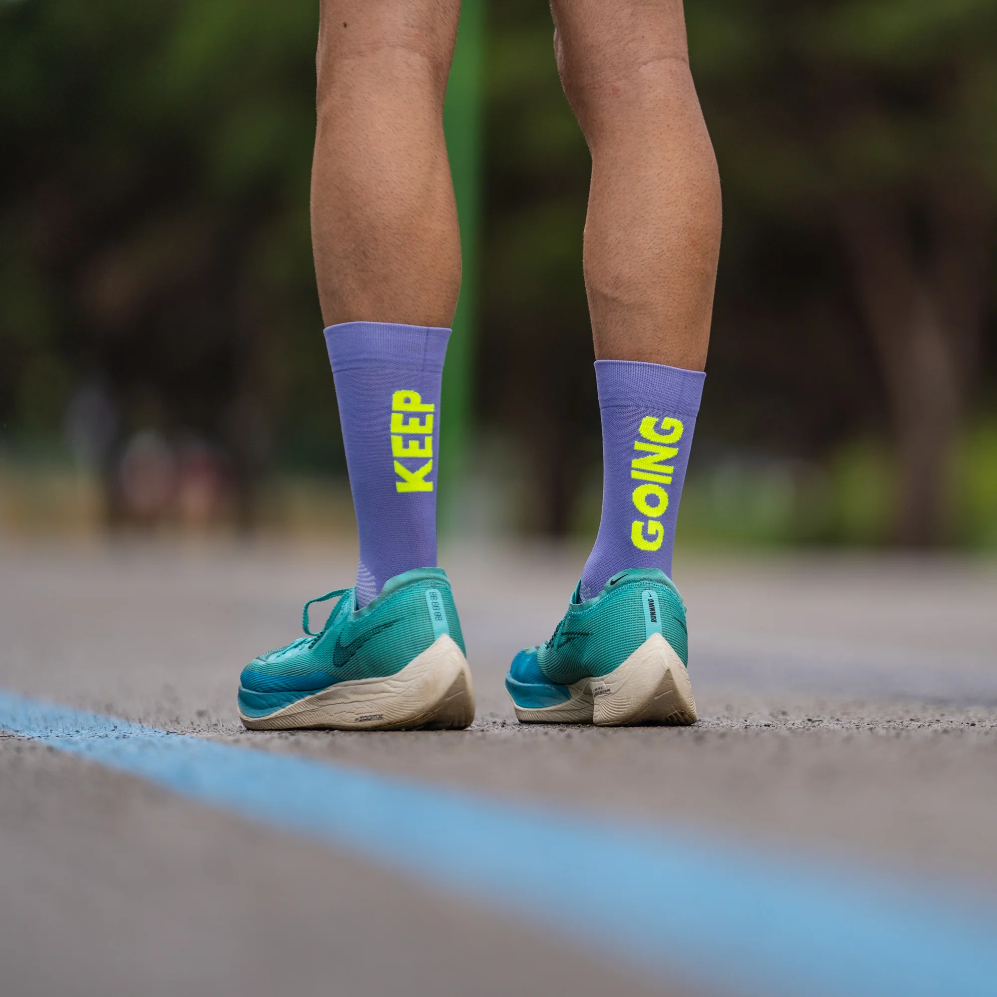 KEEP GOING PURPLE - CALCETÍN RUNNING - Image 4