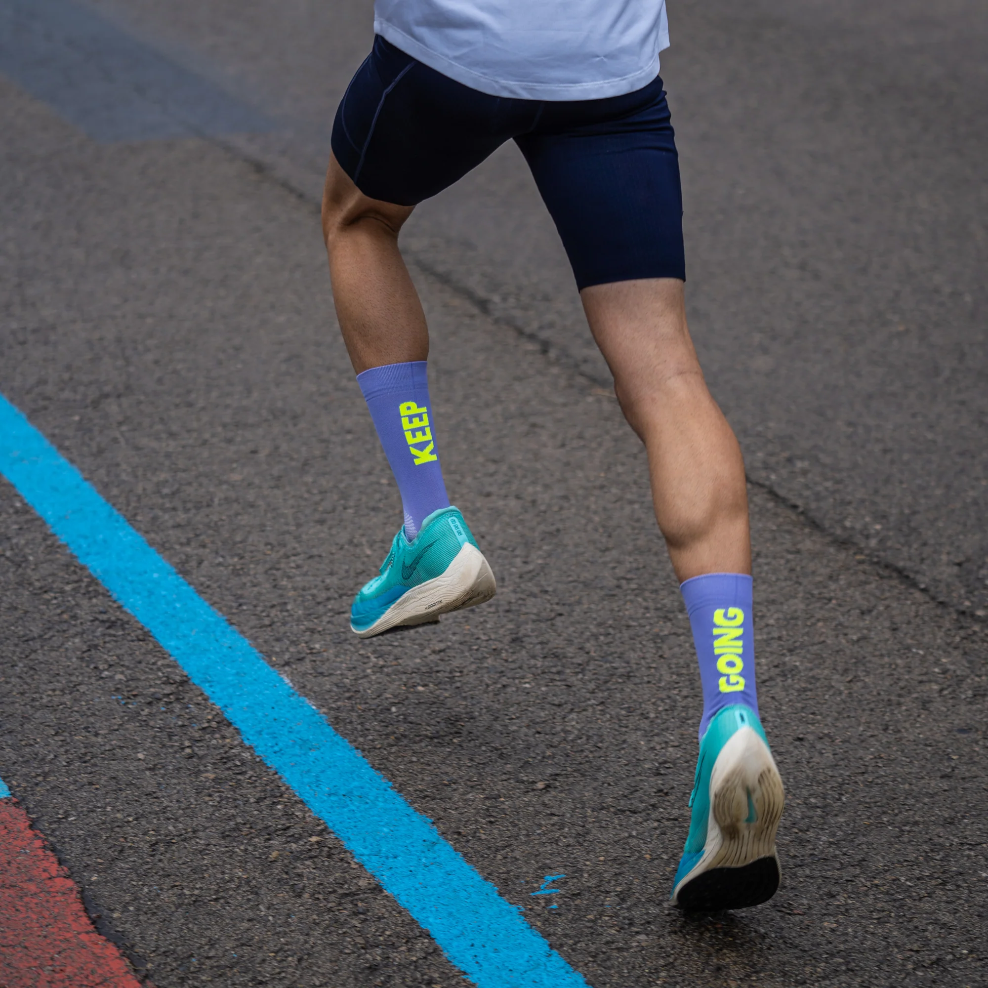KEEP GOING PURPLE - CALCETÍN RUNNING - Image 5
