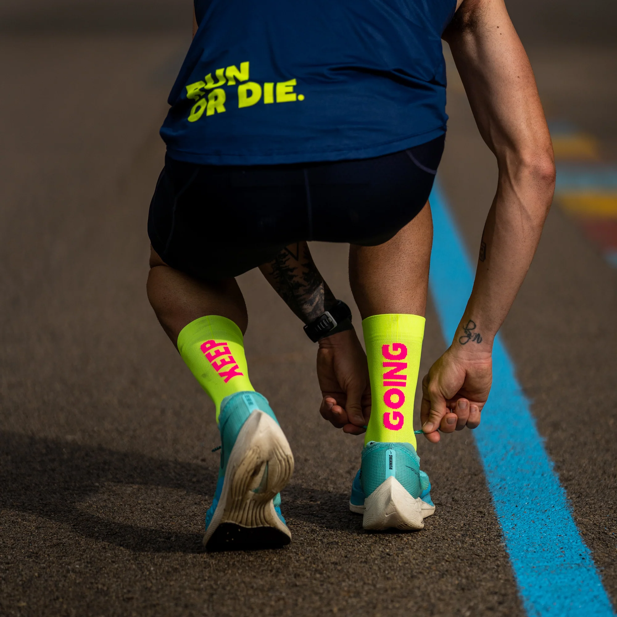 KEEP GOING YELLOW - CALCETÍN RUNNING - Image 5