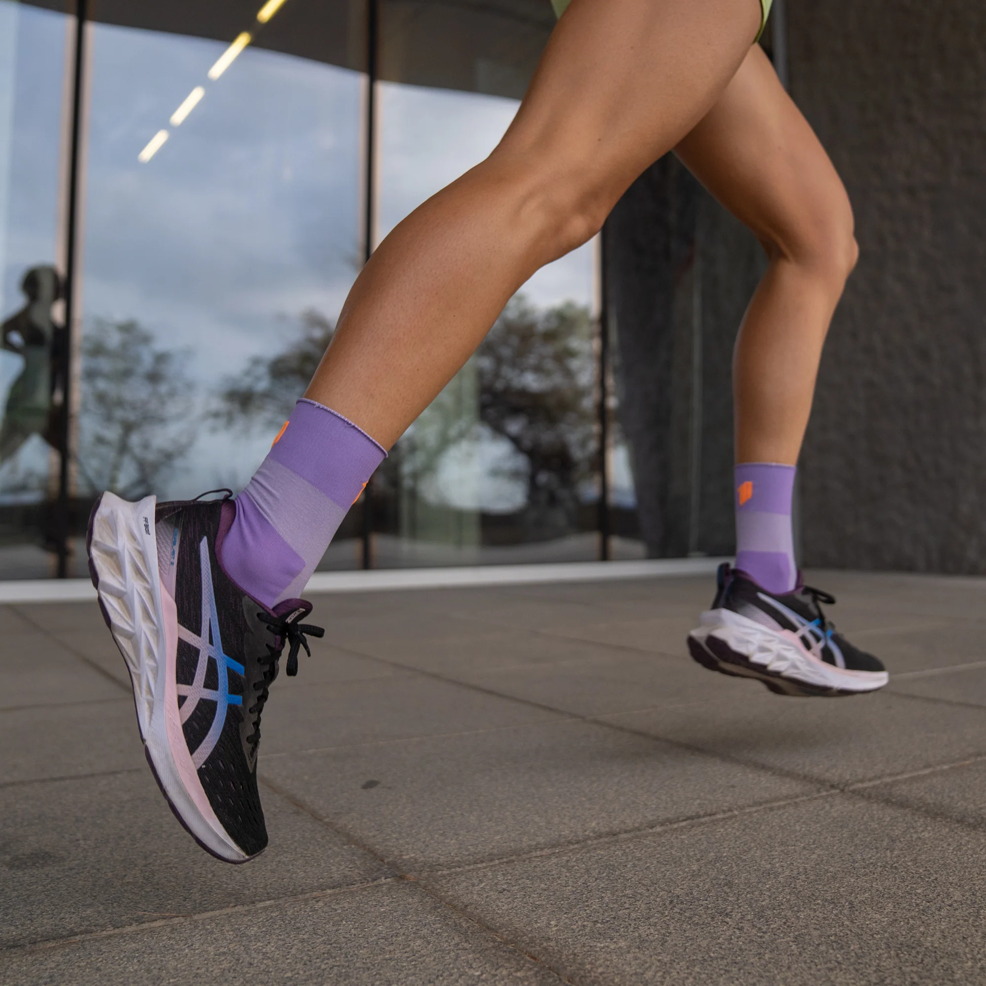 MARATHON PURPLE - CALCETÍN RUNNING - Image 3