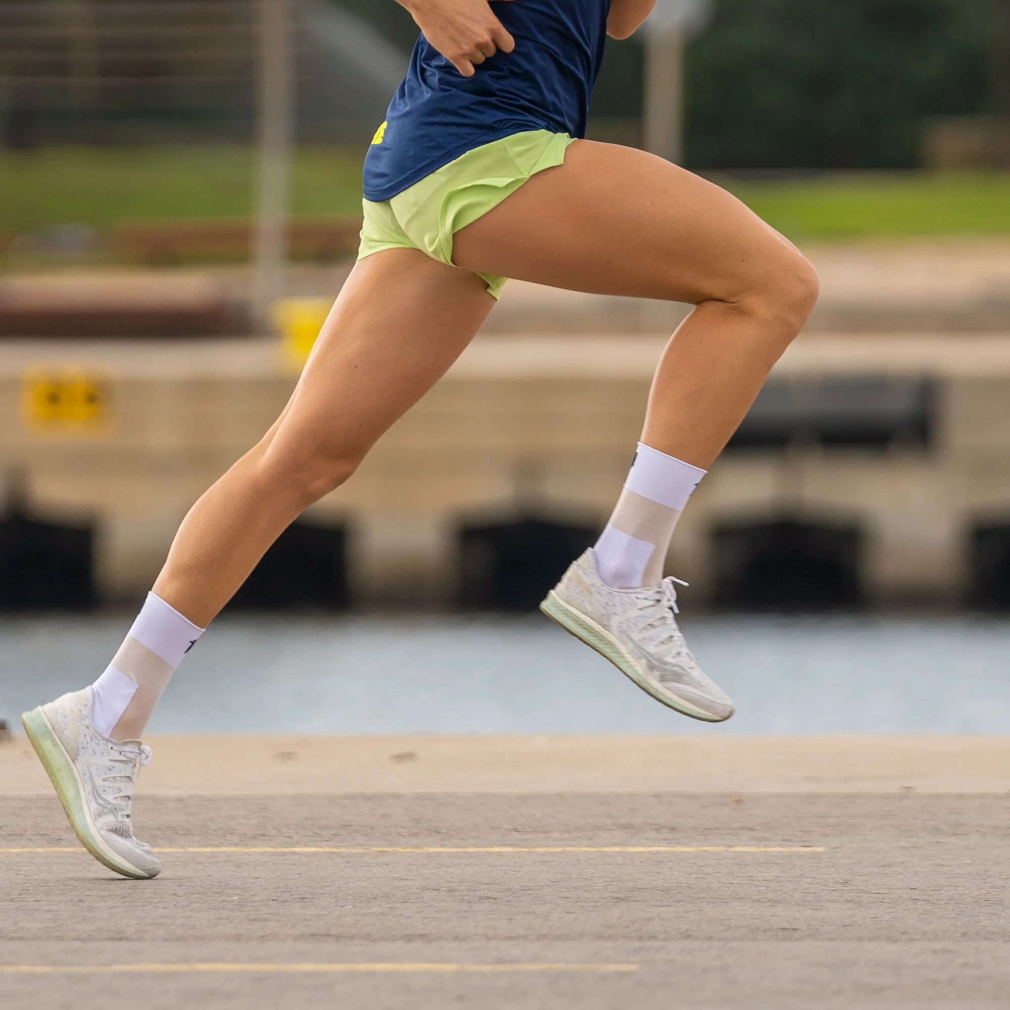 MARATHON WHITE- CALCETÍN RUNNING - Image 2
