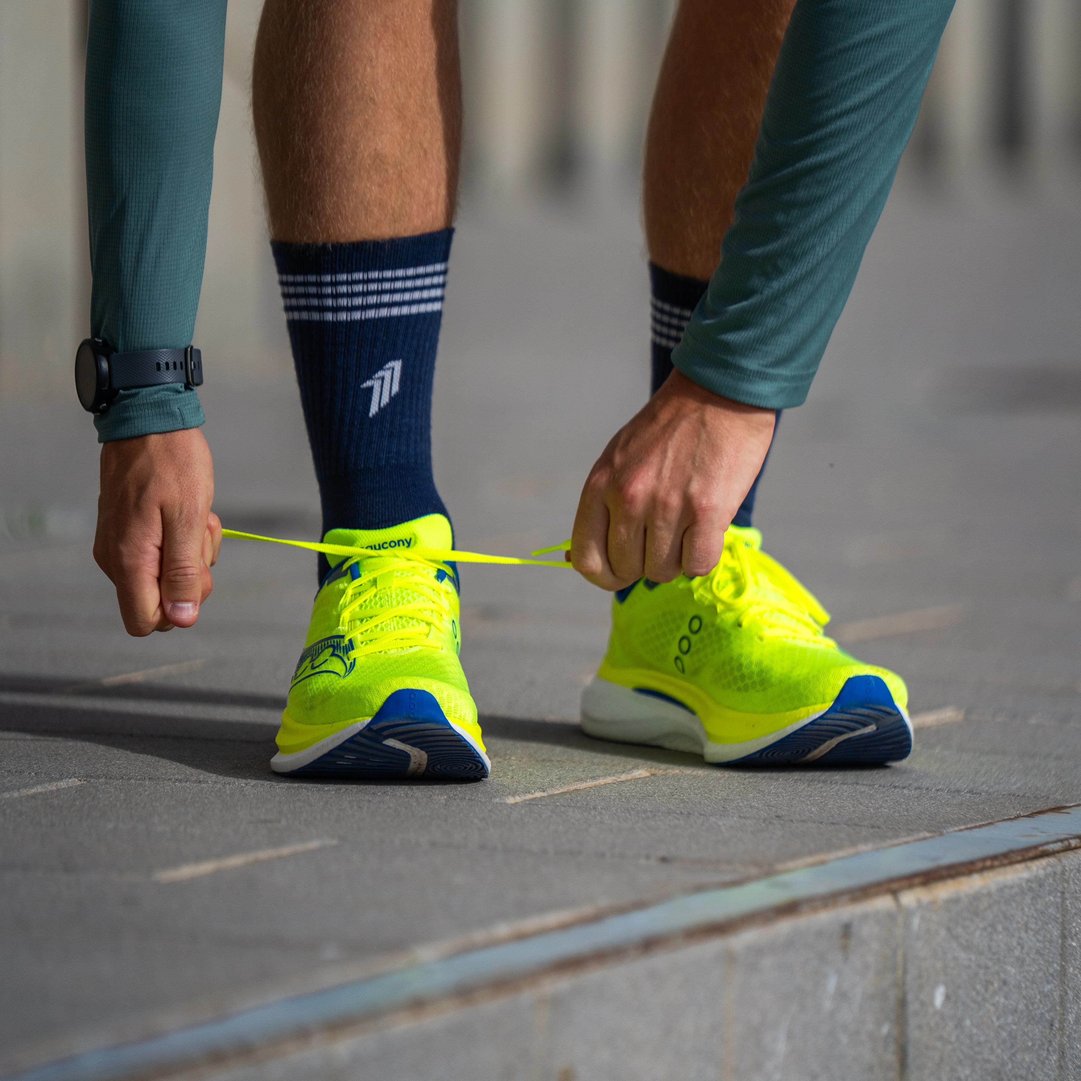 NO RISK BLUE - CALCETIN WINTER RUNNING - Image 4