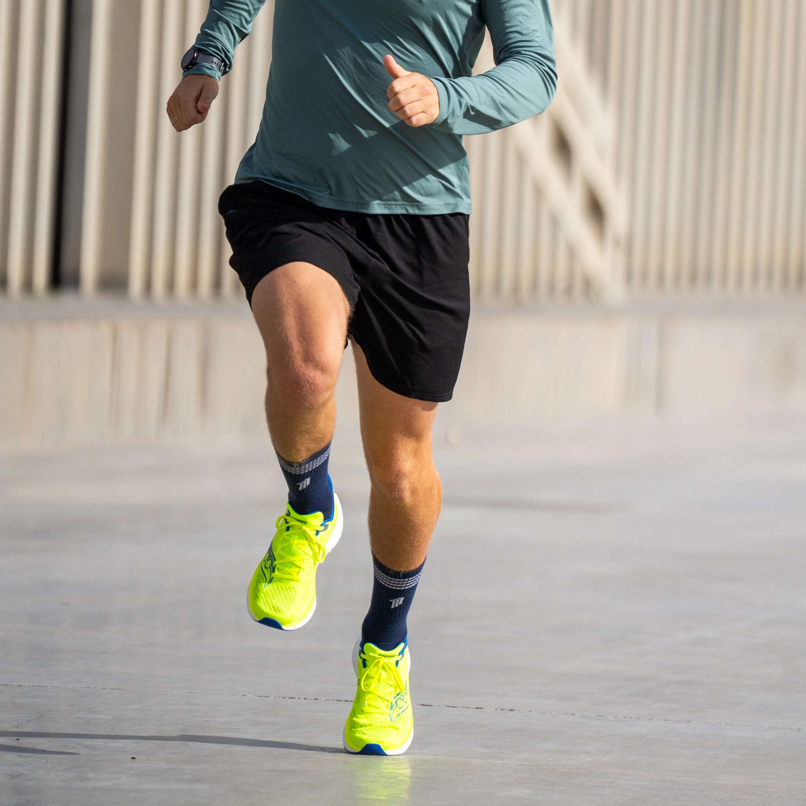 NO RISK BLUE - CALCETIN WINTER RUNNING - Image 5