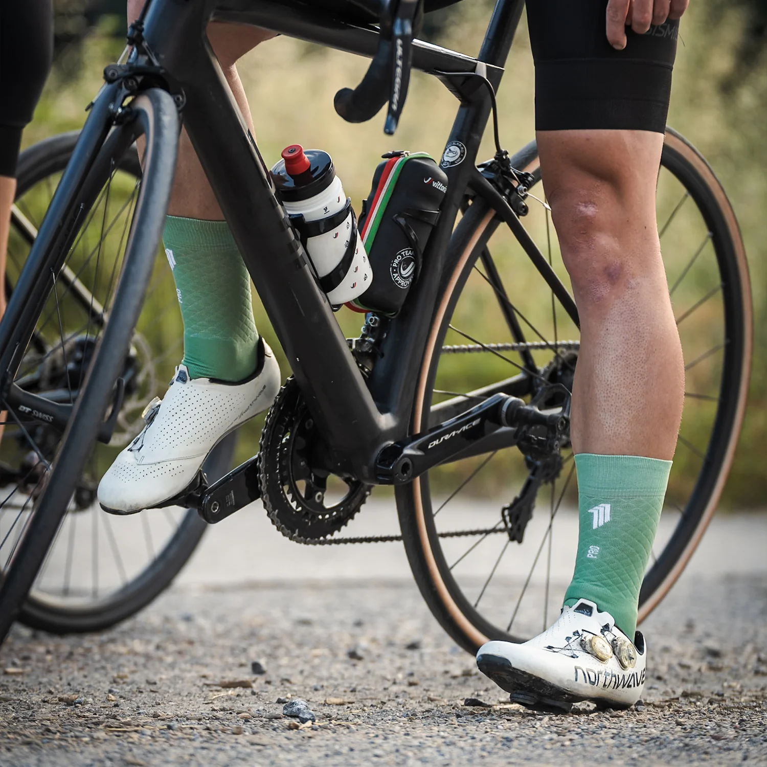 PRO ELITE GREEN - CALCETÍN CICLISMO PRO - Image 3