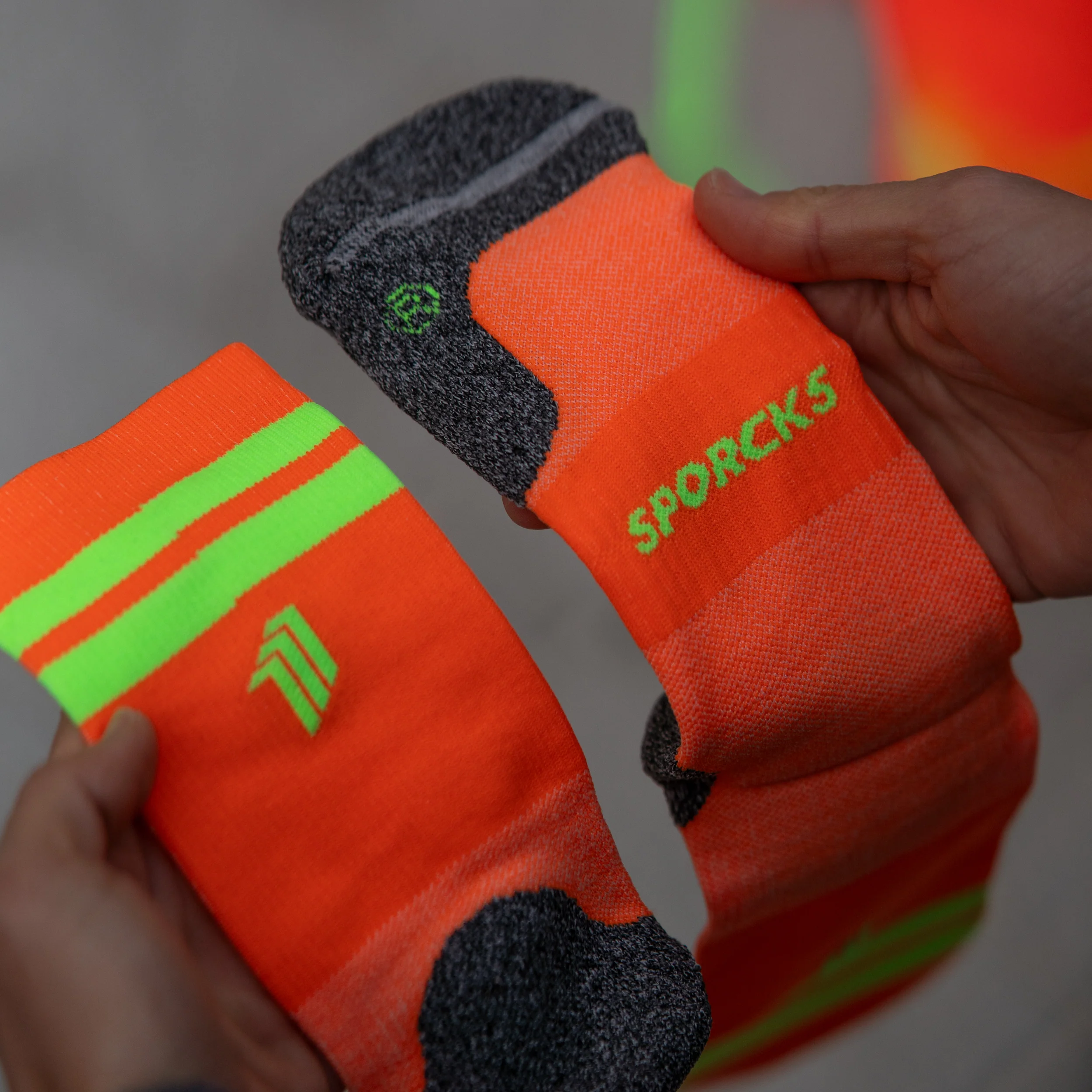 PRO ORANGE V2 - CALCETÍN RUNNING PRO COMFORT - Image 4